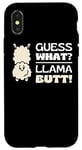 iPhone X/XS Guess What Llama Butt Dancing Booty Shaking Llamas Butts Gag Case