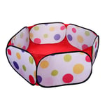 Coolty Parc de jeu portable pour petits animaux - Respirant - Transparente - Tente Pop Up pour enfants - Tente à balles - Pour l'extérieur et l'intérieur - Clôture de cour - Multicolore