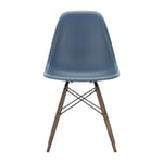 Vitra Eames Plastic Side Chair RE DSW stol 83 sea blue-dark maple