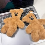 Squeak Mr Teddy Bear Trinkets Bag Ornaments New Plush Doll