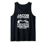 Mens Coyote Wildlife Hunting and Predator Hunting for Jacob Tank Top