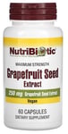 NUTRIBIOTIC Grapefruit Seed Extract, 250 mg, 60 Capsules Vegan GSE, Free UK P&P