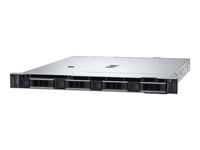 Dell Poweredge R360 - Server - Kan Monteras I Rack 1U - 1-Vägs - 1 X Xeon E-2414 / Upp Till 4.5 Ghz - Ram 16 Gb - Sas - Hot-Swap 3.5" Vik/Vikar - Hdd 2 Tb - G200ew - Gigabit Ethernet - Skärm: Ingen - Svart - Med 3 Års Grundläggande På Plats