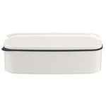like. by Villeroy & Boch – ToGo & ToStay - lunch box, 20 x 13 x 6 cm, premium porcelain, rectangular, White