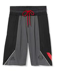 adidas Harden Shorts de Sport Homme, Grey Six/Black, FR : S (Taille Fabricant : S/L)