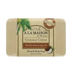 Bar Soap Coconut Creme, 8.8 oz By A La Maison