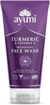 Ayumi Turmeric & Bergamot Face Wash, Formulated with Turmeric & Papaya Extract f