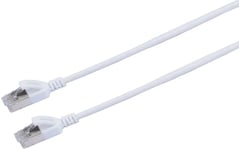 Prokord Nätverkskabel / Patchkabel Lszh Rj-45 Cat6a 0.3m Vit
