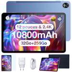 DOOGEE T20 Ultra 12 Pouces, Tablette Android 13, 32 Go + 256 Go (2 to TF), Batterie 10800mAh, Caméra 16MP+8MP, FHD 2.4K, Dual SIM, 4G LTE+5G WiFi, GPS