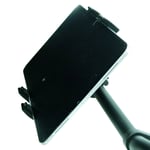 Quick Fix Trolley Clamp Mount & Adjustable Cradle for Samsung Phones and Tablets