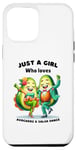 iPhone 14 Plus Just a Girl Who Loves Avocado and Funny Salsa Dance Graphic Case