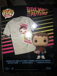 Back to the Future POP! & Tee Box Marty McFly Exclusive LARGE