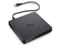 Dell - Diskenhet - DVD±RW - USB 2.0 - extern - svart - för Chromebook 3110, 3110 2-in-1 OptiPlex 30XX, 7080 Precision 3260, 7670 Vostro 15 3510