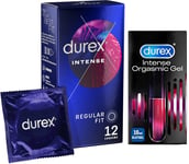 Durex Intense  Condoms, Pack of 12