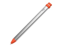 Logitech Crayon - Stylo numérique - sans fil - sorbet intense - pour Apple 10.2-inch iPad (7th, 8th, 9th generation); 10.5-inch iPad Air (3rd generation); 10.9-inch iPad Air (4th generation);...