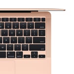 Apple MacBook Air Notebook 33.8 cm (13.3") M 8 GB 512 SSD Wi-Fi 6 (802.11ax) macOS Big Sur Gold