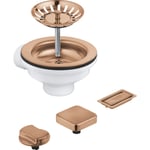 GROHE bottenventil 1 1/4 t/kv borstad varm solnedgång