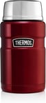 Thermos Stainless Steel King Food Flask 710ML Red