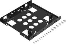 SABRENT 2.5" HDD SSD to 3.5" mounting Frame, 2x TO Mounting Bracket
