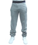 Nike Mens Fleece Joggers in Grey Cotton - Size Small