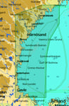 C-MAP Örskär- Hörnefors,  M341 MAX Sjökort