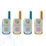 Motorola TALKABOUT T42 Quad Pack Two-Way Radios