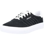 adidas 3MC J Black/White Leather Trainers Shoes