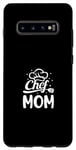 Coque pour Galaxy S10+ Chef Mom Culinary Mom Restaurant Famille Cuisine Culinaire Maman
