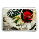 Vintage Red Wine Classic Fridge Magnet - Grapes Cork Drinks Cool Fun Gift #14542