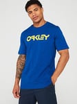 Oakley Mens Mark Ii Short Sleeve Tee 2.0 - Blue, Blue, Size S, Men