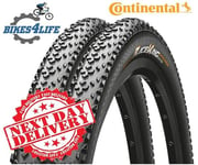 2  Continental Race King 27.5 x 2.0 Wired Performance MTB Cycle Tyres