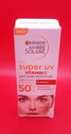 Garnier Ambre Solaire Super UV Vitamin C Anti-Dark Spots Fluid SPF 50+ 40ml