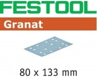 Abrasif pour ponçeuse FESTOOL Granat - 80 x 133 mm