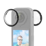INF Optiskt glaslinsskydd för Insta360 X4 actionkamera