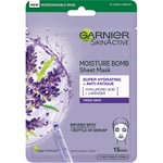 Garnier Skin Active Moisture Bomb Tissue Mask Lavender -