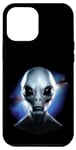 iPhone 15 Pro Max Alien Gray Grey UFO UAP Martian Spaceman Novelty Case