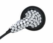 Bling Stereo Headphone Ear Buds with Crystal Decorations in Crystal