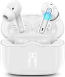 Ecouteurs Bluetooth Sans Fil, ¿¿couteurs Sans Fil V5.3 Hi-Fi Stereo Avec 4 Enc R¿¿duction De Bruit Micros, Oreillette Bluetooth 40H Casque Sans Fil Ip7 ¿¿tanche, Ecouteur Usb C Pour Ios Android 2023