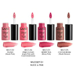 1 NYX Whipped Lip Gloss & Cheek Soufflé Set "WLCSSET01 - Nude & Pink" Joy's