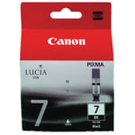 Canon PGI-7BK Black Inkjet Cartridge 2444B001 Pixma MX7600 IX7000 MX IX 7600 7K