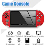 Console PSP 4,3 pouces avec écran intégré 300 et jeux - Rouge - Sony