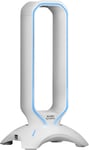 Mhhxw, Support Pour Casque Gaming, Rgb Flow, 2X Usb 2.0, Blanc