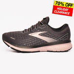 Brooks Ghost 13 Womens Premium Running Shoes Gym Fitness Trainers Grey Wide Fit