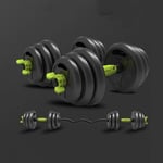 Nologo HNDZ Four In One Dumbbell Men's Fitness Equipment Home Barbell Subbell Pair Adjustable Weight Beginner Dumbbell Set,Convenient and healthy (Size : A 30KG)