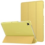 MoKo Case Fits Samsung Galaxy Tab A7 10.4 Inch (SM-T500 / T505 / T507), Lightweight Stand Smart Case Hard Shell Cover for Samsung Tab A7 Tablet 2020 – Gold