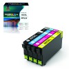 Tonerweb Epson WorkForce Pro WF-4800 Series - Blekkpakke Sort Cyan Magenta Gul 405 XL (1100 sider) Erstattter C13T05H64010 1P0405X-4 87786