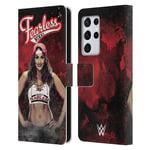 Head Case Designs Officially Licensed WWE LED Image Nikki Bella Leather Book Wallet Case Cover Compatible With Samsung Galaxy S21 Ultra 5G