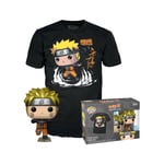 Naruto Pop! & Tee Set Figurine Et T-Shirt Naruto Running (Xl)