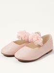 Monsoon Baby Girls Corsage Walker Shoes - Pink