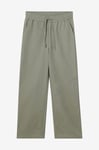 Grunt - Byxor Allan Linen Pants - Grön